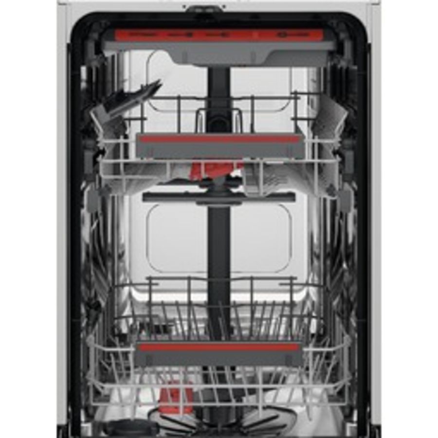 AEG Builtin Slimline Dishwasher FSE72507P Black Dishwashers